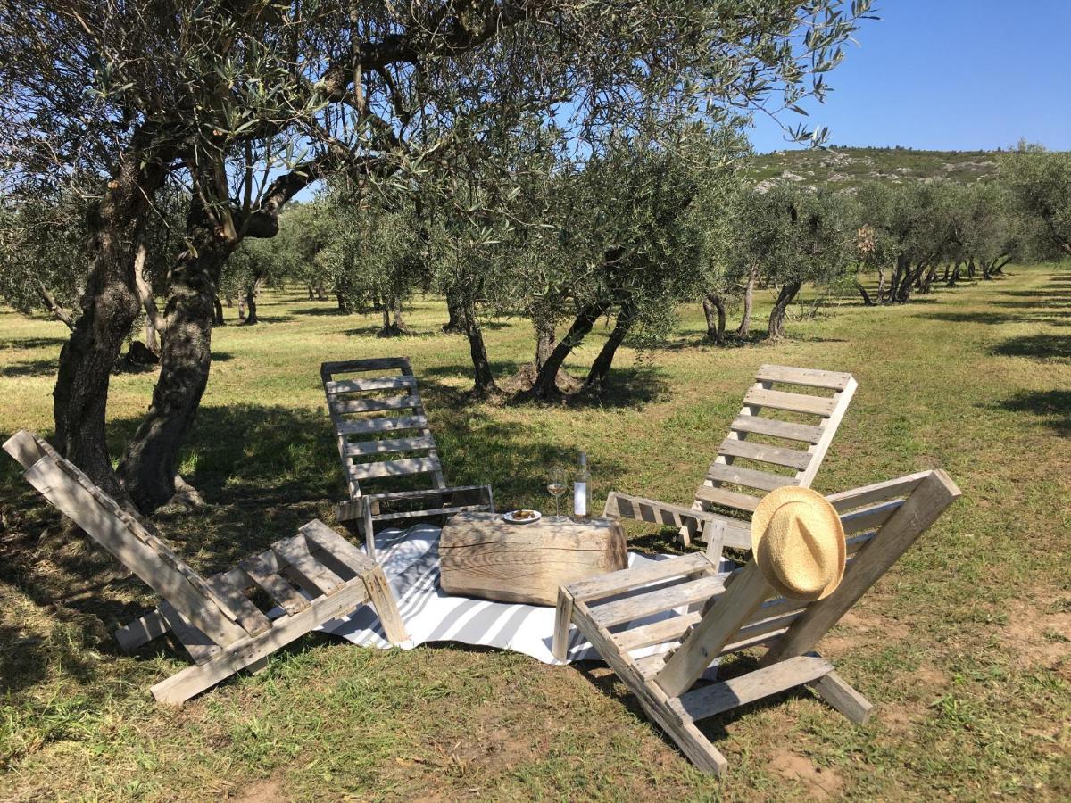 La Bergerie De Cigalon Bed and Breakfast Mouries Εξωτερικό φωτογραφία